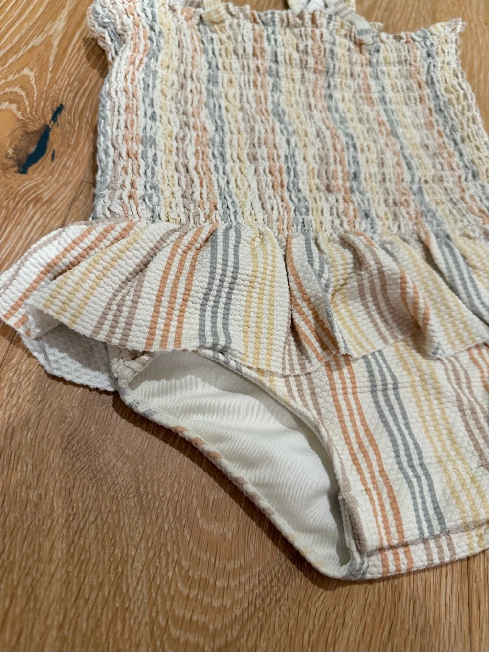Quincy Mae • Smocked One Piece Swimsuit